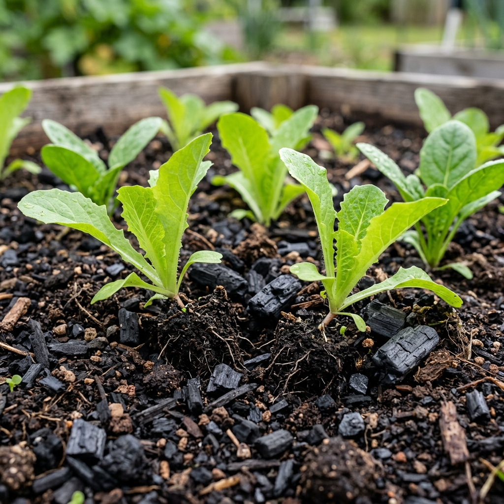 Cải tạo đất bằng Biochar